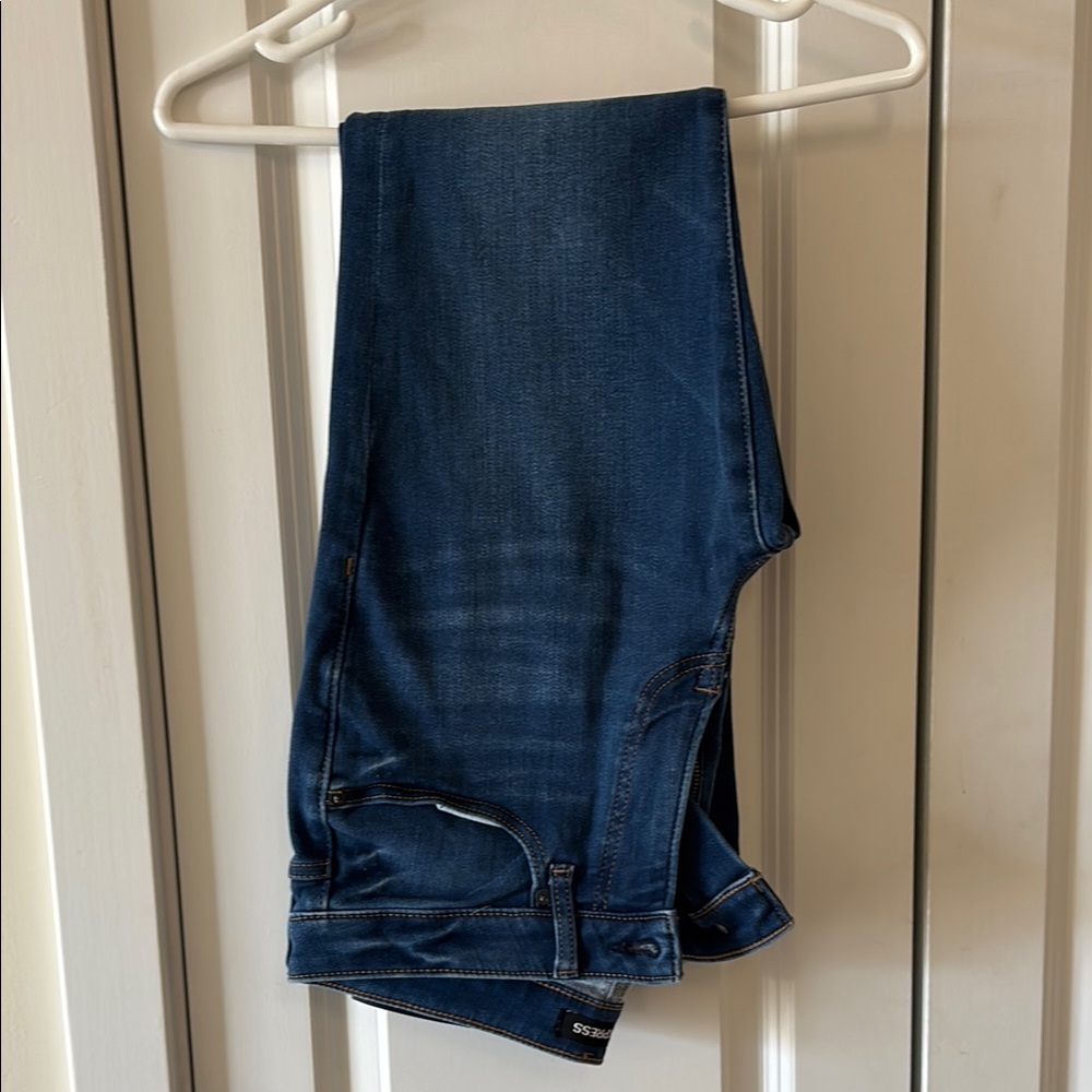 Men’s Express Blue Slim Jeans Classic Denim